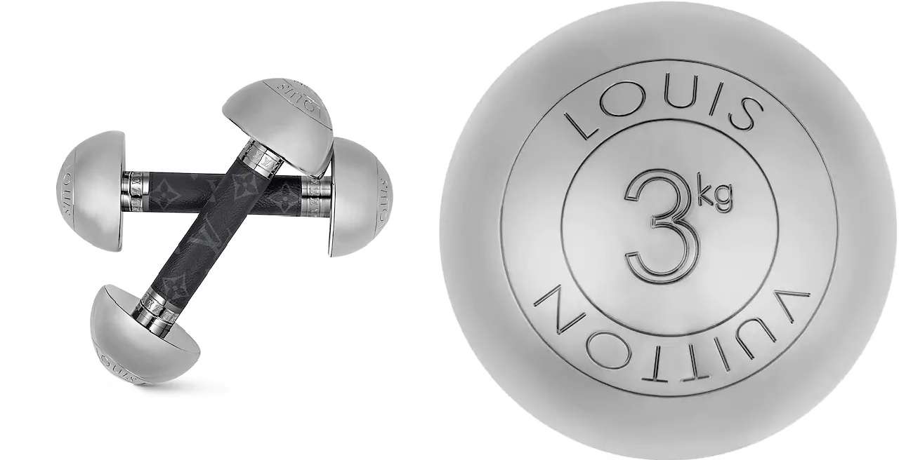 Louis Vuitton releases exclusive dumbbells set for SGD $3,650 – www.ermes-unice.fr